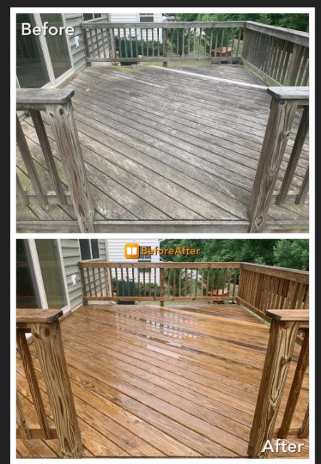 Deck Cleaning