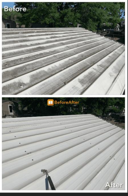 Roof Soft Washing